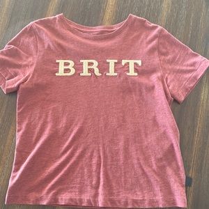 Burberry youth T-shirt; smoke free home. So cute and fashionable :)